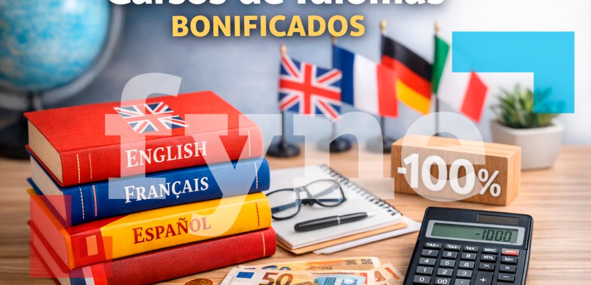 Cursos de idiomas bonificados por la FUNDAE