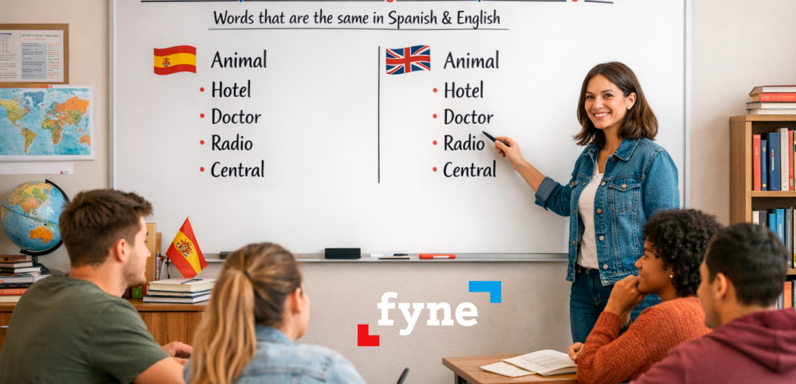 100 Palabras que se escriben igual en español y en inglés