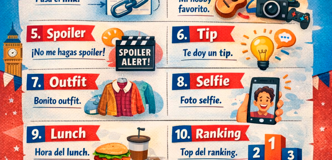 10 palabras en inglés que usas a diario y no lo sabías