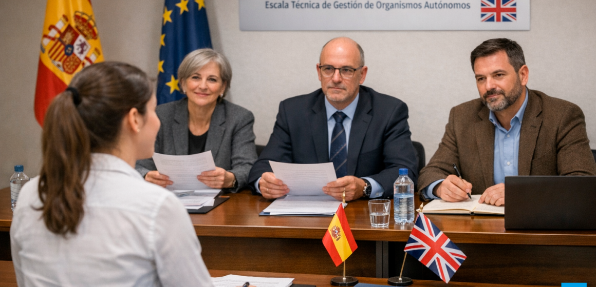Oposición inglés: Escala Técnica de Gestión de Organismos Autónomos (ETGOA)