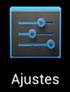 Botón de ajuste Android